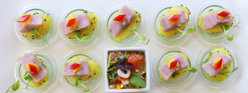 Wildbuffet mit Hirschbraten, Wildschwein und feinen Beilagen